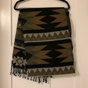 Printed Blanket Scarf